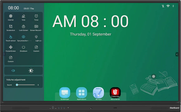 StarBoard Interactive Flat Panel Display TE-YL5S-11.2-75 -  Series 2 - Android 11- 75