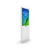 Makitso Blade 40" Pro Digital Signage Kiosk in white